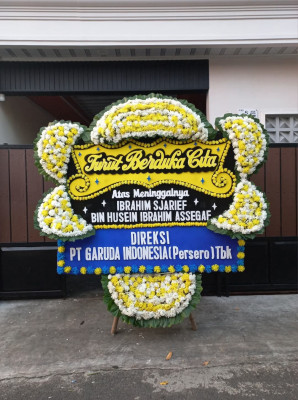 Papan Bunga Duka di Sukadana Ham