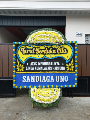 Papan Bunga Duka di Sukadana Ham