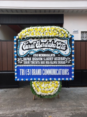 Papan Bunga Duka di Sukadana Ham
